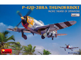 обзорное фото Сборная модель 1/48 Самолет Republic P-47D-28 RA Thunderbolt МиниАрт 48022 Самолеты 1/48