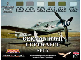 обзорное фото GERMAN WWII LUFTWAFFE SET # 2 Набори фарб