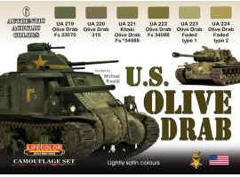 обзорное фото U.S. OLIVE DRAB Paint sets