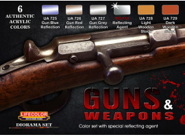 обзорное фото Guns and Weapons Paint sets