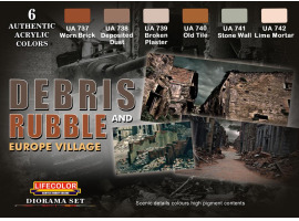 обзорное фото DIORAMA SET Debris and rubble Наборы красок