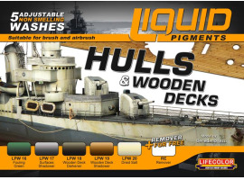 обзорное фото Набор жидких пигментов Hulls & Wooden Decks Weathering kits