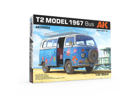 Збірна модель 1/35 Автомобіль Т2 1967 року (автобус) AK-interactive 35022