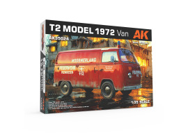 Збірна модель 1/35 Автомобіль Т2 1972 (фургон) AK-interactive 35024