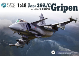 Scale model 1/48 Airplane Jas-39A/C "Gripen" Zimi 80117