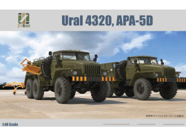 обзорное фото Збірна модель 1/48 Вантажівка Урал 4320, АПА-5Д Zimi 80159 Автомобілі 1/48