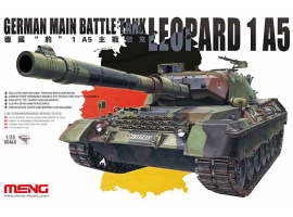 >
  Збірна модель 1/35
  Німецький ОБТ Leopard 1 A5
  Meng TS-015