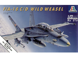 обзорное фото Збірна модель 1/72 Літак F/A-18 C/D Wild Weasel Italeri 0016 Літаки 1/72