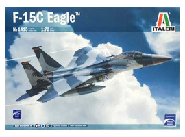 обзорное фото Збірна модель 1/72 Літак F-15C Eagle Italeri 1415 Літаки 1/72