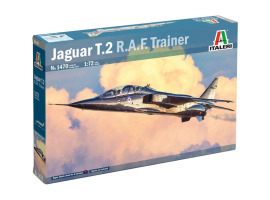 обзорное фото Cборная модель 1/72 Самолет Jaguar T.2 R.A.F. Trainer Италери 1470 Самолеты 1/72