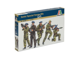 обзорное фото Assembly model 1/72 Soviet special forces of the 80s Italeri 6169 Figures 1/72
