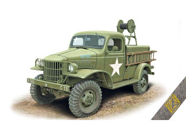 обзорное фото Збірна модель 1/72 WC-43 (T-215) Вантажівка для встановлення та обслуговування телефонів вантажопідйомністю 1/2 тонни ACE 72593 Автомобілі 1/72