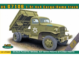 обзорное фото Scale model 1/72 Truck/dump truck US G7106 1.5 t 4x4 ACE 72600 Cars 1/72