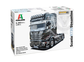 обзорное фото Збірна модель 1/24 вантажний автомобіль / тягач Scania R730 Streamline Italeri 3952 Вантажівки / причепи