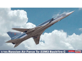 Збірна модель 1/144 Бомбардувальник-ракетоносець Туполєв Ту-22М3 "Backfire C" Academy 12636