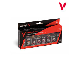 обзорное фото Набор акриловых красок Game Color Металлик (Game Color Metallic) 8шт Vallejo VAL 72303 Наборы красок