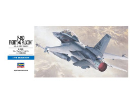 Scale model 1/72 Airplane F-16D Fighting Falcon Hasegawa 00445