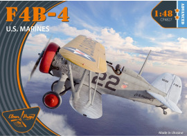 Збірна модель 1/48 Літак F4B-4 Морська піхота США Clear Prop CP4827
