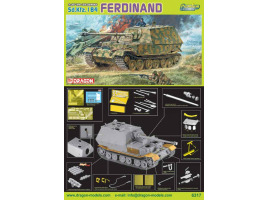 обзорное фото Sd.Kfz.184 Ferdinand Armored vehicles 1/35