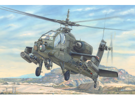 обзорное фото Збірна модель 1/35 Вертоліт AH-64A Апач (рання версія) Trumpeter 05114 Гелікоптери 1/35
