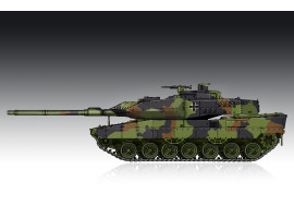 обзорное фото Збірна модель 1/72 Німецький танк Леопард 2A6EX Trumpeter 07192 Бронетехніка 1/72