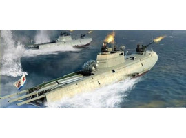 обзорное фото Збірна модель 1/35 корабль моторний торпедний катер 5-го класу ВМФ СРСР ILoveKit 63503 Флот 1/35