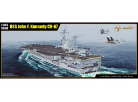 обзорное фото John F. Kennedy CV-67 1/350 model ship ILOVEKIT 65306 Fleet 1/350