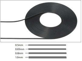обзорное фото Модельний кабель 1 мм (Cable 1mm OD Bla) Tamiya 12678 Набори деталювання