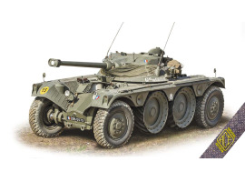 Сборная модель 1/72 Колесный танк EBR F1 09 mod.1951 с башней FL-11 ACE 72459