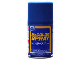 обзорное фото Аерозольна фарба Metallic Blue / Синій Металік Mr.Color Spray (100 ml) S76 Фарба / ґрунт в аерозолі