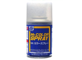 обзорное фото Spray paint Shine Silver Mr.Color Spray (100 ml) S90 Spray paint / primer