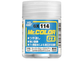 Lacquer matte nitro Super Smooth Flat 18 ml. Mr. Color GX114