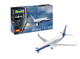обзорное фото Збірна модель 1/288 літак Boeing 737-800 Revell 03809 Літаки