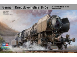 обзорное фото Сборная модель немецкого Kriegslokomotive  BR-52 Железная дорога 1/72