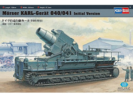 обзорное фото Сборная модель немецкого миномета Morser KARL-Geraet 040/041 Late chassis Артиллерия 1/72