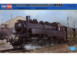 обзорное фото Збірна модель німецького Dampflokomotive BR86 Залізниця 1/72