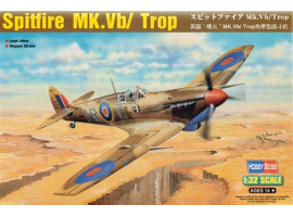 обзорное фото Сборная модель штурмовика Spitfire MK.Vb/ Trop Самолеты 1/32