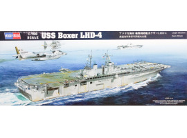обзорное фото Збірна модель USS Boxer LHD-4 Флот 1/700