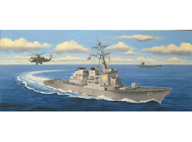 обзорное фото Сборная модель USS Cole DDG-67 Флот 1/700