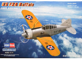 Сборная модель американского истребителя US F2A Buffalo