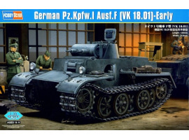 обзорное фото German Pzkpfw.I Ausf.F (VK1801)-Early Бронетехника 1/35
