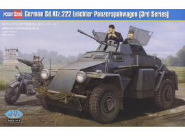 обзорное фото German Sd.Kfz.222 Leichter Panzerspahwagen Автомобілі 1/35
