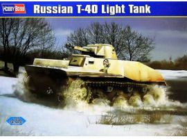обзорное фото Russian T-40 Light Tank Бронетехніка 1/35