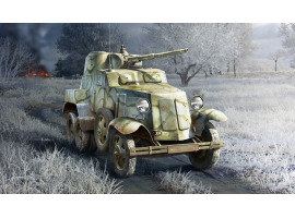 обзорное фото Soviet BA-10 Armor Car Автомобілі 1/35