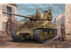 обзорное фото Американський танк M4A1 76(W) Бронетехніка 1/48