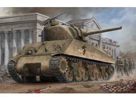 обзорное фото Американський танк M4A3 Бронетехніка 1/48