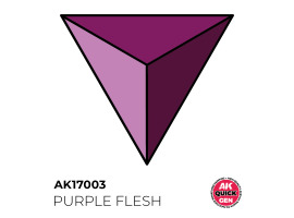 обзорное фото Акриловая краска PURPLE FLESH / Пурпурная плоть QUICK GEN COLOR AK-interactive AK 17003 QUICK GEN COLOR