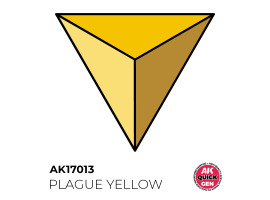 обзорное фото Acrylic paint PLAGUE YELLOW QUICK GEN COLOR AK-interactive AK 17013 QUICK GEN COLOR