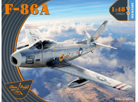 обзорное фото Scale model 1/48 Airplane F-86A Clear Prop 4824 Aircraft 1/48