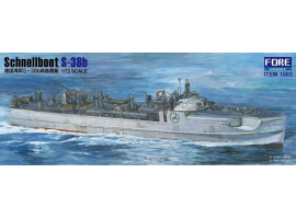 Scale model 1/72 German fast attack boat Schnellboot S-38B Foreart 1003